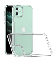 Apple iPhone 11 Kılıf Zore Coss Şeffaf Sert Silikon Kılıf (Renksiz)