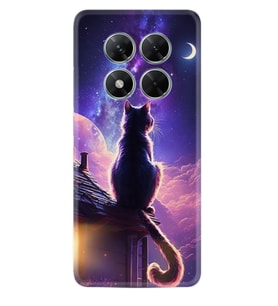 Xiaomi Poco X7 Kılıf Boutique Baskılı Resimli Damdaki Kedi Pcode -091