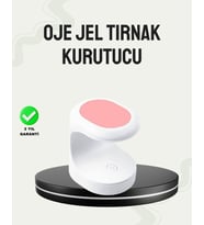 Northcity Cilt Dostu UV LED Tırnak Kurutucu - Hızlı, Güvenli ve Cep Şişesi