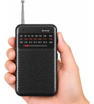 FM AM SW 3 Bant Pilli Taşınabilir Cep Radyosu