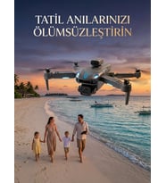 Canlı Görüntü Aktarımlı Katlanabilir Kamera Dron