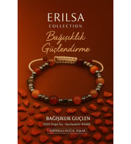 Sertifikalı Bağışıklık Güçlendirme Bilekliği – Çoklu Akik Doğal Taş (6 mm) (Çok Renkli)