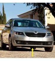 Skoda Octavia 3 A7 2013-2017 Ön Tampon Alt Kaplama Spoyler 5E0807611