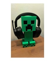 Creeper Tasarımlı Dekoratif Kulaklık Standı