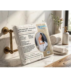Tek Kullanımlık Banyo Havlu Seti 4 Adet