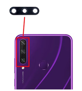 Huawei Y6P Kamera Lensi Camı MED-LX9 MED-LX9N
