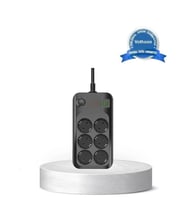 Akım Korumalı 6 lı Priz 2xusb 2xtype-c Çıkış Yüksek Gerilim Koruma Çoklu Priz Çoğaltıcı