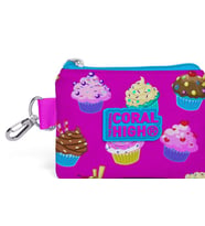 Coral High Cupcake Desenli Bozuk Para Çantası - Kız Çocuk