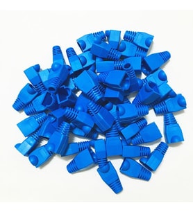 POLAXTOR RJ45 CAT5 CAT6 KILIF (100 ADET) - KIRMIZI (Mavi)