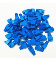 POLAXTOR RJ45 CAT5 CAT6 KILIF (100 ADET) - KIRMIZI (Mavi)