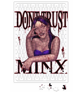Gaming Don't Trust Minx Puzzle 240 Parça Yapboz