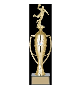 ODAK KUPA - Figürlü Kupalar - Hentbol Figürlü Kupalar FG-026 B - 43 cm
