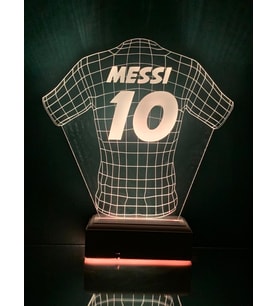 Futbol Sevenlere Hediye Tasarım 3D Led Forma Gece Lambası