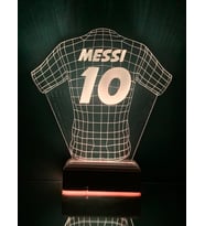 Futbol Sevenlere Hediye Tasarım 3D Led Forma Gece Lambası