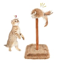 Sesli Oyuncaklı Kedi Tırmalama Tahtası