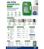 Abc Ultra Çamaşır Suyu 3250 Gr