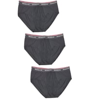 3'lü Paket Erkek Büyük Beden 105-180 Kilo Arası İçin Uygun Rahat Kalıp Redzone  Likralı Slip (Siyah)