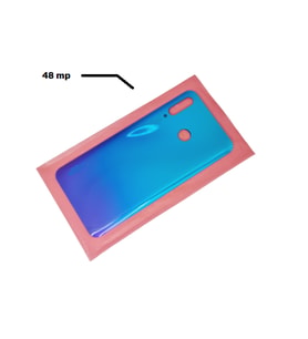 Tkgz Huawei Uyumlu P30 Lite Arka Pil Batarya Kapağı (48MP) MAVİ