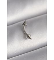 Gümüş Renk Çivi Model Piercing - EBJ241123W29513