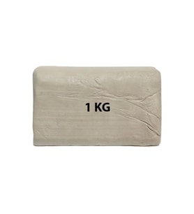 Beyaz Kil Seramik Hamuru 1000 gr Beyaz Seramik Hamuru 1 Kg Doğal Kil Çamuru 1000 gram Oyun Çamuru