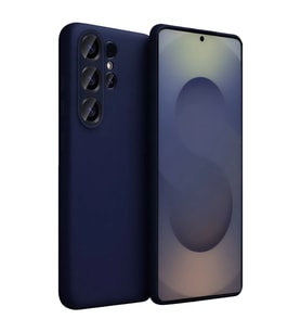 Samsung Galaxy S26 Ultra Nano İçi Kadife Silikon - Lacivert