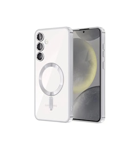Newface Samsung Galaxy S23 Kılıf Kross Magneticsafe Kapak - Titan Gri
