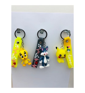 Pikachu,tweety,bugs Bunny Anahtarlık Oyuncak Ve Çanta Aksesuarı