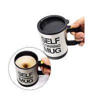 Karıştırıcı Özellikli Mikser Kupa Bardak Self Stirring Mug (5343)