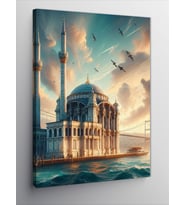 Kanvas Tablo İstanbul Ortaköy Camii