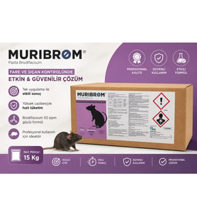 MURIBROM PASTA BRODIFACOUM 15KG FARE YEMİ
