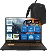 Asus Tuf Gaming F16 FX608JH 13.nesil Intel İ5-13450HX 80GB Ddr5 4tb SSD 8GB/RTX5050 115W 165Hz 16"wuxga Fhd+ 300NITS IPS Freedos Gaming Bilg. WRV082F25+ZETTAÇANTA
