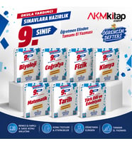 Murat Eğitim 9.Sınıf Öğrencim Defteri Seti 7 Kitap