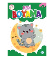 Sevimli Kedi Boyama