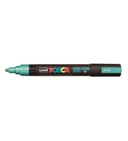 UNİ POSCA SU BAZLI POSTER MARKER 1.8-2.5 PC-5M METALİK YEŞİL
