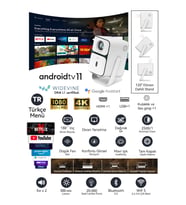 Yüksek Parlaklık Full HD Projektör, Ev ve Ofis İçin Güçlü Görüntü Kalitesi