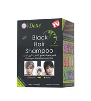 Dexe Black Hair Shampoo Beyaz Saç Kapatıcı Siyah Boya