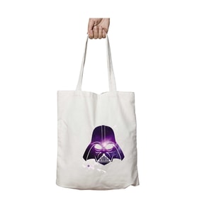 Star Wars Darth Vader Galaxi iki Taraf Kalıcı Yıkanabilir Okul Plaj Omuz Bez Çanta