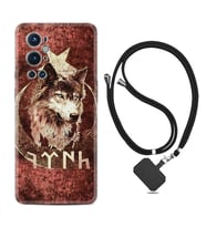 Tecno Spark 9 Pro Kılıf Resimli Boyun Askılı İpli Desenli Silikon Göktürk 3 1412