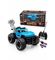 Siper Uzaktan Kumandalı Şarjlı Araba Duman Efektli Off-Road Arazi Aracı
