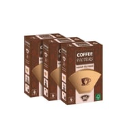 Vestron Coffee Filters Filtre Kahve Kağıdı 1/4 80'li 3 Paket 240 Adet