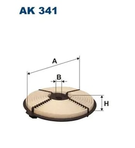 FILTRON AK341 Hava Filtresi 1780115060 178011506083