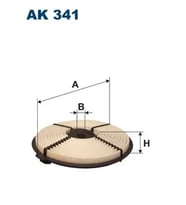 FILTRON AK341 Hava Filtresi 1780115060 178011506083