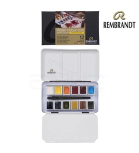 Rembrandt Sulu Boya Seti 12 Renk + Fırça Portrait Selection