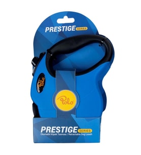 Polo Prestige Flexi Mavi Otomatik Köpek Tasma S 4M/10Kg