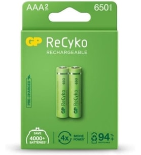 Recyko 650 Mah Aaa Şarjlı Telsiz Telefon Pili Içinde2 Ad Var