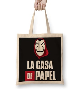 La Casa De Papel 06 Bez Çanta Uzun Saplı