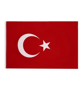 Kırmızı Beyaz Bayrak 70X105 Türk Bayrağı - 2 adet
