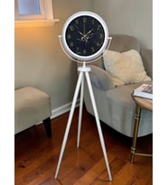 River World Ayaklı Saat Tripod Deseni Premium Mermer