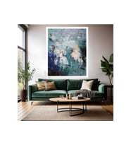 Soyut Temalı Ahşap Çerçeveli MDF Tablo Modern Salon Tablosu Ev Dekorasyon Duvar Tablosu Ev Hediyesi (Beyaz)