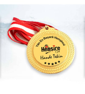 Kişiye Özel Hemşirelere Özel Madalyon Madalyası